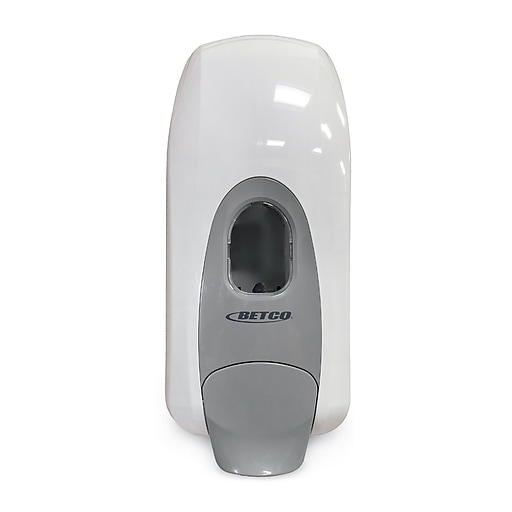 Betco Clario Universal 9181900 Wall Mounted Hand Soap/Hand Sanitizer Dispenser, White (9181900