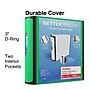 Staples Heavy Duty 3" 3-Ring Better Binder, D-Ring, Green (ST55894-CC)~#|#~C1C13B4E-533B-4D65-AEDA25BBEFB915C9_sc7