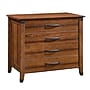Sauder Carson Forge 2-Drawer Lateral File Cabinet, Letter/Legal Size, 29.5"H x 34.5"W x 20.38"D, Washington Cherry (422034)~#|#~C1C6FA11-C8BA-4FFF-A8D259184063D7DD_sc7