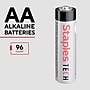 Staples TECH AA Alkaline Battery, 96 Pack (ST63255-CC)~#|#~C1C72F7C-36A5-4BD2-83BCC8A7424EBBC4_sc7