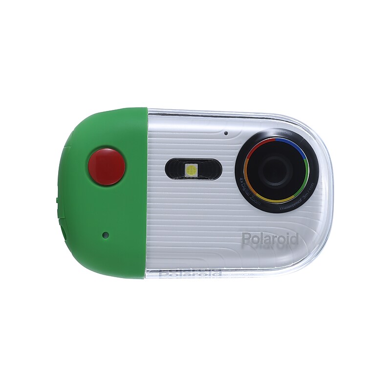 Polaroid Wave Underwater Camera, Green (IE50FE-GRN) image 1
