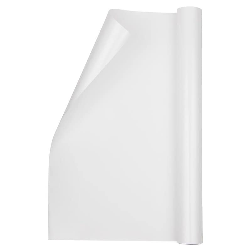 JAM Paper Wrapping Paper, 26.3 sq. ft., White, 2/Pack(165S25263whg) image 1