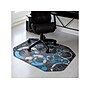 Anji Mountain Rug'd Refracted Carpet & Hard Floor Chair Mat, 36" x 48", Gray/Blue (AMB9112)~#|#~C1EFA7B7-D66F-4691-812F08BA7FC12EEF_sc7