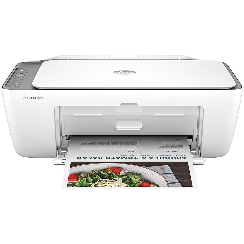 HP DeskJet 2855e Wireless Color All-In-One Inkjet Printer, Print, Scan, Copy, Best for Home, 3 Months FREE Ink (588S5A) image 1