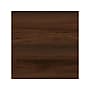 Household Essentials Jamestown 65" 6-Shelf Bookcase, Dark Brown Walnut/Black Laminate/Steel (8140-1)~#|#~C1F26653-87D7-42E6-BFCF392F744ADA8B_sc7
