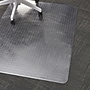 Staples Carpet Chair Mat with Lip, 45" x 53'', Low-Pile, Clear (20232-CC)~#|#~C1F7C395-FB50-4DE4-867C70BE1FE67E0F_sc7