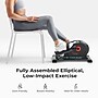 Sunny Health & Fitness Smart Compact Mini Elliptical, Black/Red (SF-E324029)~#|#~C20039D3-8EC9-41F0-817BB3436E069046_sc7