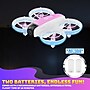 Contixo F15 Astro Mini Drone with 2.4" Screen Remote, Dual Camera, Live Video Display, Optical Flow Hover, Pink~#|#~C202D41D-E253-4133-86C45221507DFBD4_sc7
