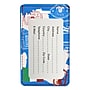 Go Green Power Travergo Map of Italy Luggage Tag, Blue (TR1276)~#|#~C20717FF-B484-4337-B87E5F4AB3FA7582_sc7