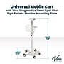 Viva Comfort Universal Vital Sign Monitor Mobile Stand with Mounting Plate, White (ADIME912-C-MP-08-MK)~#|#~C20AD608-9ED5-4799-8F072B16A72BC487_sc7