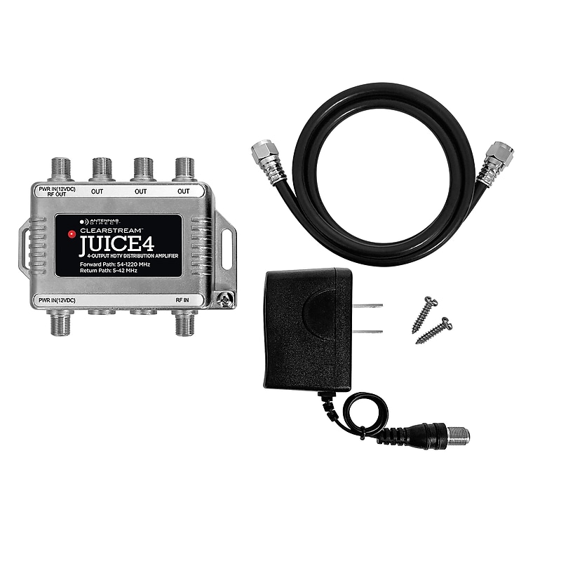 Antennas Direct 4-Output ClearStream Distribution Amplifier (JUICE4) image 1