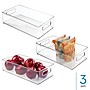 iDESIGN Medium Stackable Plastic Storage Bin, Clear, 3/Pack (70530M3)~#|#~C2113734-CBD9-4491-AB409795DEC24CCC_sc7