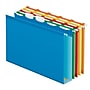Pendaflex Ready-Tab Extra Capacity Reinforced Hanging File Folders, 5-Tab, Letter Size, Assorted Colors, 20/Box (PFX 42700)~#|#~C21BD261-A92C-47AC-A5095B31100F77DC_sc7
