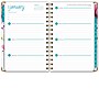 2026 Global Printed Products Rainbow Floral 5.5" x 8" Weekly & Monthly Planner, Paperboard Cover (RRY26-58-53)~#|#~C21C394C-1F93-4485-AB05F1D873BB1978_sc7