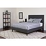 Flash Furniture Roxbury Tufted Upholstered Platform Bed in Dark Gray Fabric with Memory Foam Mattress, Queen (SLBMF31)~#|#~C21EF13B-9973-466D-9DE5FBD89F4D5FB0_sc7