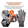 Ergodyne ProFlex 7071 PU Coated Cut-Resistant Gloves, ANSI A7, Gray, Medium, 12 Pair (18063)~#|#~C21F81FF-FA4F-4D56-95DC8A00A71F10FB_sc7