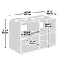 Sauder GarageCore 31"H Wall Cabinet, White (443715)~#|#~C2239FE3-69AD-4552-8B70F39E565EBA4B_sc7