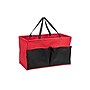 Household Essentials Krush Container Red/Black Poly Cotton Utility Tote, Large (2220-1)~#|#~C22403A9-6A9C-4E9D-945A96769258F497_sc7
