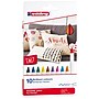 Edding Edd Textile Markers and Pens, 4600 Series Textile Pen, Assorted Ink, 10/Set (EDD4460010999)~#|#~C2263E9C-242B-453D-B68C119562913A22_sc7