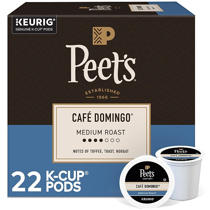 Peet's Coffee Café Domingo Coffee Keurig® K-Cup® Pods, Medium