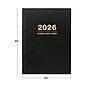 2026 Global Printed Products Professional Diary 6" x 8" Daily Planner, Paperboard Cover, Black (SDCY26-68-BK)~#|#~C2293915-9887-4C9D-80B2F8C882A54C1F_sc7
