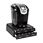 Mind Reader Plastic 2-Tier 6-Drawer Coffee Pod Storage Drawer, 72 Pod Capacity, Black (TRY6PC-BLK)~#|#~C22DAE86-7762-45C9-B0BEEC2A1B18C33C_sc7