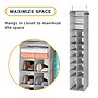 Whitmor Hanging Shoe and Accessory Organizer, Gray (5455-8111)~#|#~C235CD08-534B-47A1-AABA2E668954A5C5_sc7