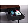 Hirsh 60"W Double-Pedestal Computer Desk, Black/Walnut (20101)~#|#~C2388F99-00F5-4D6D-986D00C226210481_sc7