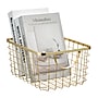 mDesign Metal Basket with Handles, Soft Brass (24829W)~#|#~C2451071-59FA-4556-94E7423EB2EFAB9D_sc7