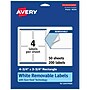 Avery Laser/Inkjet Rectangle Multipurpose Labels, 4.75" x 3.75", White, 200 Labels/Box (94254)~#|#~C2461E42-D0B7-42A7-A000A3A776D7C967_sc7