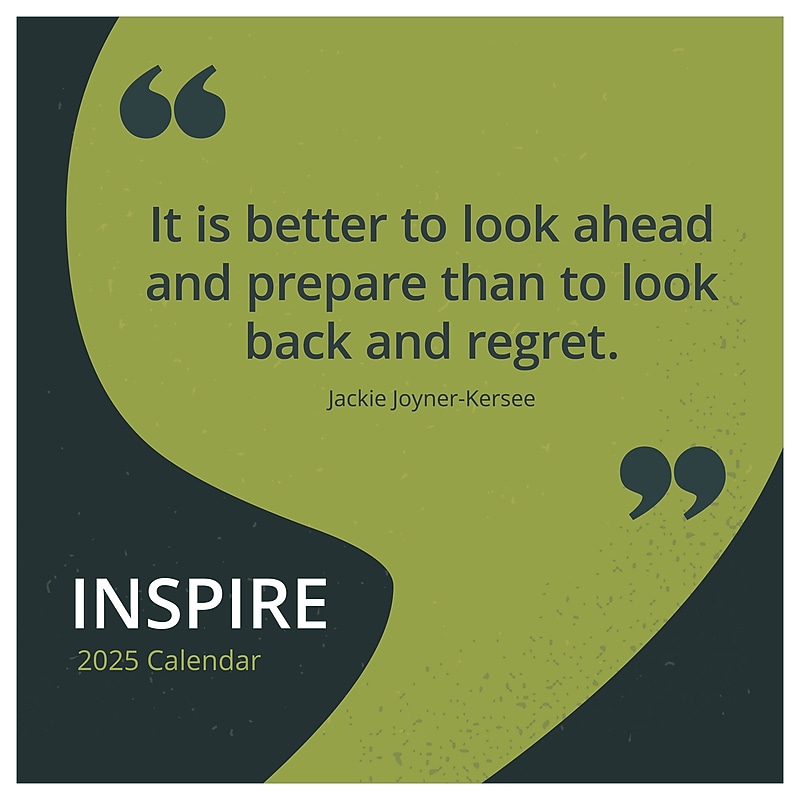 Inspire 2025 Wall Calendar