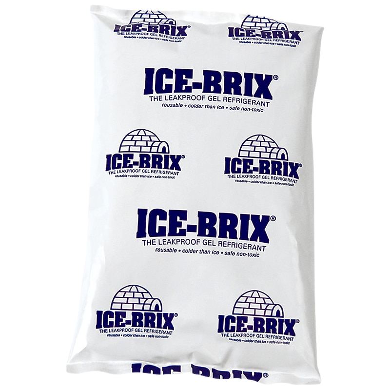 Ice-Brix Moisture Resistant Cold Packs, 8 oz., 6" x 4", 36/Carton (IB8BPD) image 1