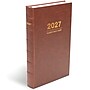 2027 Excello Brands 9" x 12.8" Daily Standard Planner, Paperboard Cover, Brown Leather (CD812-CY27-BN-L)~#|#~C24C6C67-2D00-4D65-86960646EB4F7A7B_sc7
