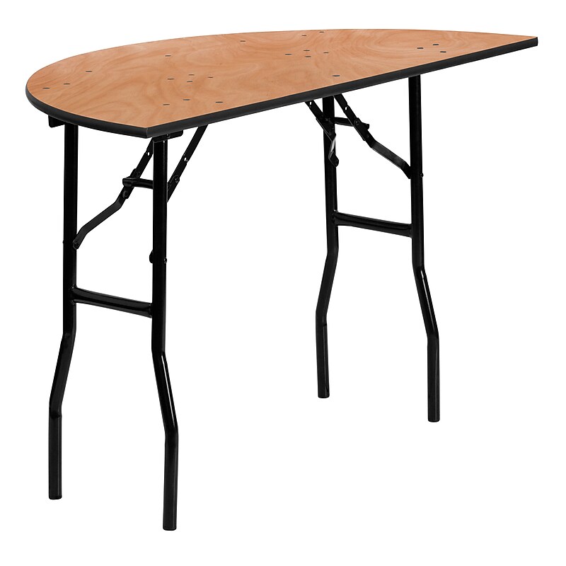 Flash Furniture Furman Folding Table, 48" x 24", Natural (YTWHRFT48HF) image 1