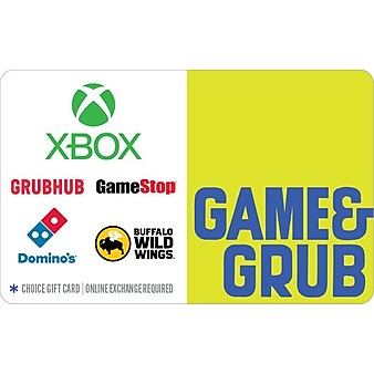 Blackhawk OC Game & Grub Swap 1S $50 Gift Card (1010304B5000)