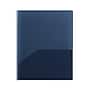 Staples 2 Pocket Plastic Presentation Folder, Letter Size, Navy (ST26384-CC)~#|#~C24FDA29-C2BA-4845-AF1B971989F3D908_sc7
