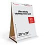 Staples Ultra Sticky Tabletop Easel Pad, 20" x 23", 20 Sheets/Pad (ST62836)~#|#~C252CABC-56FA-4B08-BA28BD94ACF02E7F_sc7