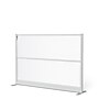 Luxor Translucence 2-Panel Room Divider, 48"H x 70"W, Translucent Plastic (PPWL009)~#|#~C255F99C-5EAB-4CC2-94994A18F8EE4A4E_sc7