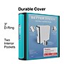 Staples Heavy Duty 3" 3-Ring Better Binder, D-Ring, Teal (ST55891-CC)~#|#~C2570ED7-6700-4546-9E5343EE39EABD08_sc7