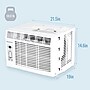 Keystone 115-Volt 10000 BTU Window Air Conditioner with Remote, White (KSTAW10BE)~#|#~C2574FDA-5314-48B0-AA12C03E32B6549C_sc7
