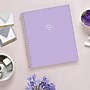 2026 Blue Sky Wisteria 8" x 10" Monthly Personal Organizer, Plastic Cover, Assorted Colors (158089)~#|#~C264E202-24DB-4B48-8CFDA0281F3D4166_sc7