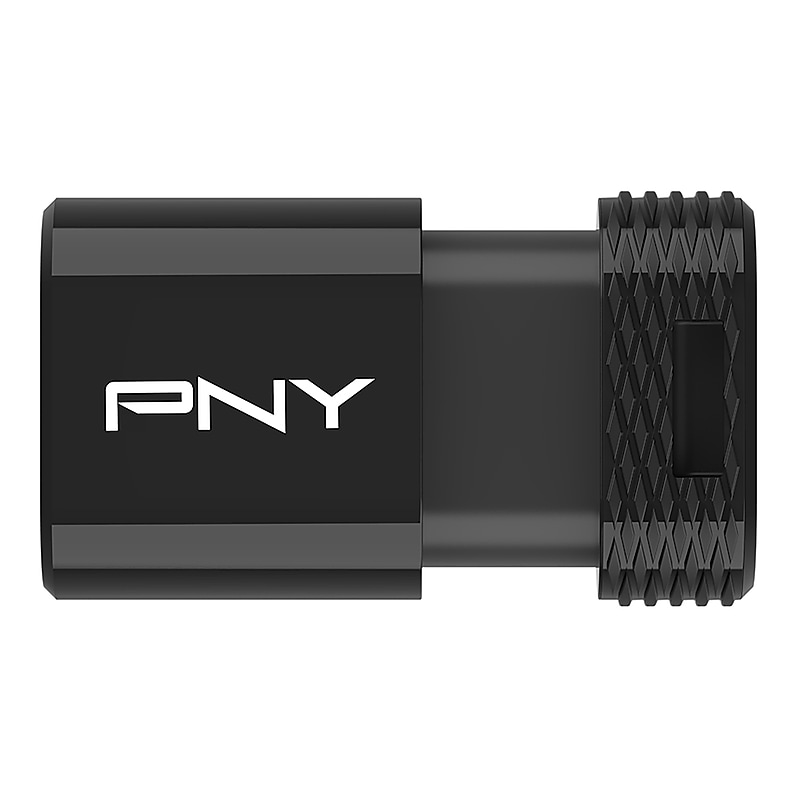 PNY Elite-X 128GB USB 3.2 Type-C Flash Drive, Black (P-FDI128EXFITC-GE) image 1