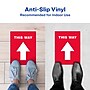 Avery Directional "This Way" Preprinted Floor Decals, 8" x 10.5", Red/White, 5/Pack (83091)~#|#~C268B8B7-04B7-45B9-867831BD26CB3D5F_sc7