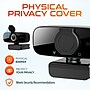 Delton C24 HD 1080p Webcam, 2 Megapixels, Black (DCAM24BK)~#|#~C2696ED6-B334-45AD-B1E1645FD8ECB520_sc7