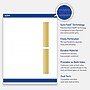 Avery Gold Double-Dipped Edge Matte Blank Card, White, 20/Pack (S00-DKE)~#|#~C26F6F0E-63A2-4082-B6F14693E74C7BD7_sc7