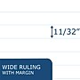 Roaring Spring Paper Products 1-Subject Composition Notebooks, 7" x 8.5", Wide Ruled, 48 Sheets, Black (77333)~#|#~C2764406-C8AF-42E9-A905B2F8C85135B1_sc7