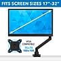 Mount-lt! Adjustable Single Monitor Desk Mount, Up to 32", Black (MI-2671)~#|#~C2790885-94A0-47DD-AEDF53D7EECD7F12_sc7