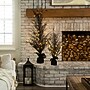 Nearly Natural 5' Pre-Lit Halloween Black Twig Artificial Fall Tree in Burlap Planter with 85 Warm White LED Lights (T4728)~#|#~C27D961B-1403-4FAB-A93E925C550AB83B_sc7