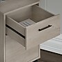 Bush Furniture 2-Drawer Mobile Vertical File Cabinet, Letter Size, 22.28"H x 15.51"W x 15.74"D, Washed Gray (KWF116WG-03)~#|#~C27F7A4B-597C-4D83-BC3C60175B2EE968_sc7