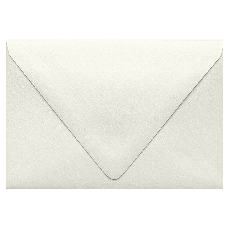 LUX A4 Contour Flap Envelopes (4 1/4 x 6 1/4) 250/Box, Quartz Metallic (1872-08-250) image 1